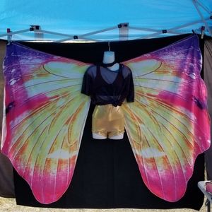 Butterfly Wings for Women Butterfly Shaw